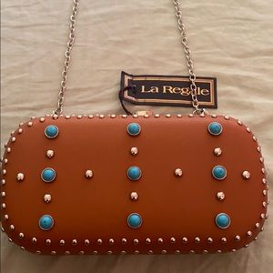 La Regale brown purse